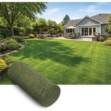 Turfquick Green Survivor Hazır Çim Kumaşı - 10M2 Rulo Çim Sıcak Iklim ve Kurak Alanlar Için - Yeşil