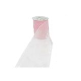 Turgut Brode Organze Tül Kurdele Ayıcık Baskılı 8 Cm Bebe Pembe