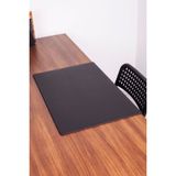 Turgut Office Deri Masa Sümeni Düz Siyah Kenar Korumalı 60X40CM - Tek Beden - Diğer
