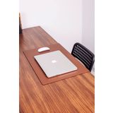 turgut office Deri Masa Sümeni Taba Kenar Korumalı 60x40cm