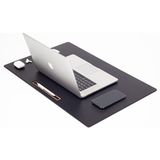 Turgut Office Lüks Deri Masa Sümeni 70 x 45 Ahşap Detaylı