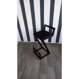TURGUTSAN MOBİLYA Bar Taburesi 90CM Masalara Uygun Metal Malzeme ile Şık Tasarım - Siyah