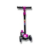 Turhan Bebe 3 Tekerlekli Led Işıklı Çocuk Scooter Pembe