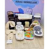 Turhan Bebe 40 Parça Yeni Doğan Aktif Lüx Bebek Çeyiz Seti - Gri