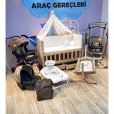 Turhan Bebe Doğan Bukka Gold Lüx Çeyiz Seti Standart Bebek Arabası 25 kg Taşıma Kapasitesi - Kahverengi