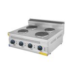 Turhan Çelik TC.6OCE600 4'lü 60x60x30 cm Elektrikli Set Üstü Ocak