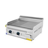 Turhan Çelik TC.7IE810 Yarı Oluklu Yarı Düz Yüzey 80x70x30 cm Elektrikli Pleyt Izgara