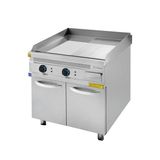 Turhan Çelik TC.9IEK800 Krom Kaplı Alt Dolaplı 80x93x85 cm Elektrikli Düz Pleyt Izgara