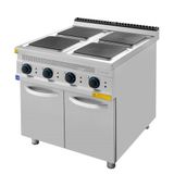 Turhan Çelik TC.9OCE800 4'lü 80x93x85 cm Elektrikli Ocak Alt Dolaplı