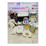 Turhanbebe Bebek Çeyiz Seti Beşik Beyaz49
