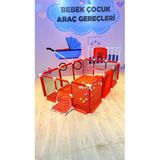 Turhanbebe Çocuk Oyun Parkı Futbol Sahası Yürüme Öğrenme Çiti Yüksek Korumalı Basketbol Potalı Kırmızı Lacivert