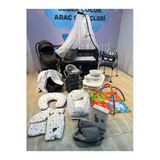 Turhanbebe Yeni Doğan Cool Bag Lüx Bebek Çeyiz Seti (30 Parça) Siyah