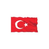 Türk Bayrağı 1.sınıf Parlak Raşhel Kumaş 5x7,5metre 500x750