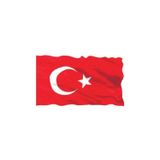 Türk Bayrağı 1.sınıf Parlak Raşhel Kumaş 70x105cm
