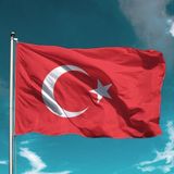 Türk Bayrağı 150x225 Cm Raşel Kumaş - 5 Adet