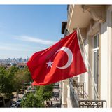 Türk Bayrağı 200X300 cm – Raşel Kumaş, Çift Dikiş, Yüksek Kalite