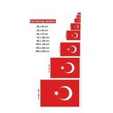 Türk Bayrağı 50x75 Cm Ebatında Kumaş Türk Bayrağı Al Bayrak 50*75 Bez Bayrak