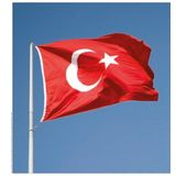 TÜRK BAYRAĞI ALPAKA 600X900CM