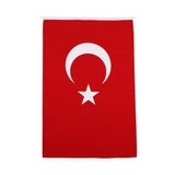 Türk Bayrağı Alpaka kumaş 50x75cm.