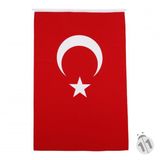 Türk Bayrağı Alpaka Kumaş 70x105cm.