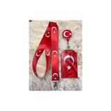 Türk Bayrağı Boyun Askı Ipi Yoyo ve Kartlık Set