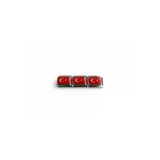 Türk Bayrağı Figürlü İtalyan Charm | Ay Yıldız Desenli Paslanmaz Çelik Bileklik Ucu
