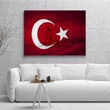 Türk Bayrağı Kanvas Tablo 70x100 8694512380990