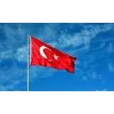 Türk Bayrağı Raşel Kumaş 150x225cm.