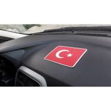 Türk Bayrağı Space Torpido Üstü Kaydırmaz Ped Telefon Tutucu