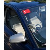 Türk Bayrağı Sticker 12 8 Araç Oto Motorsiklet Ayna Uyumlu Sticker Kalite Araç