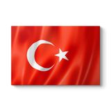 Türk Bayrağı Tablosu 100 x 70