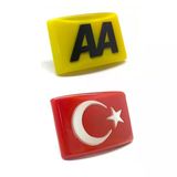 Türk Bayrağı Ve Aa Etiket Panjur Arması 3 Boyutlu Kaliteli