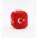 TÜRK BAYRAK TEMALI VANTUZLU ANAHTARLIK
