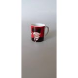 Türk Bayraklı Kupa Bardak, Atatürk Baskılı Hediyelik Kupa Fincan - Beyaz - 300 ml