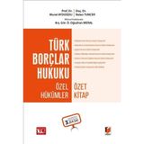 Türk Borçlar Hukuku Özel Hükümler Özet Kitap / Adalet Yayınevi / 9786052645819