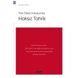 Türk Ceza Hukukunda Haksız Tahrik İbrahim Çetin 2021/06