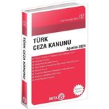 Türk Ceza Kanunu Ağustos 2024 - Cep Kanunları Serisi