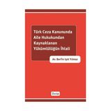 TÜRK CEZA KANUNUNDA AILE HUKUKUNDAN KAYNAKLANAN YÜKÜMLÜLÜĞÜN İHLALİ - BERFIN IŞIK YILMAZ