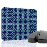 Türk Çini Desenleri Oyuncu Gaming Mouse Pad Kauçuk Kaymaz Taban Mousepad (V1, 22x18 Small)