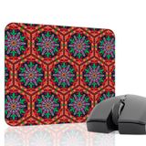 Türk Çini Desenleri Oyuncu Gaming Mouse Pad Kauçuk Kaymaz Taban Mousepad (V4, 22x18 Small)