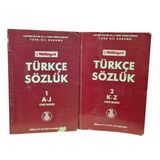 Türk Dil Kurumu Milliyet Türkçe Sözlük 2 Cilt (A-J Ve K-Z) (İkinci El)