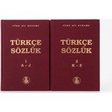 Türk Dil Kurumu Türkçe Sözlük 2 Cilt Takım (A-J / K-Z) | Tdk Orijinal Büyük Sözlük Seti