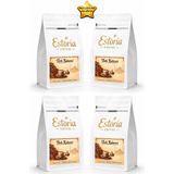 Türk Kahvesi 1kg (1000g)(4x250g)| Geleneksel Lezzet | Bol Köpüklü | Orta Kavrum | Öğütülmüş