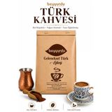 Türk Kahvesi Beyyurdu Bol Köpüklü Yoğun Aromalı Taze Öğütülmüş Kahve
