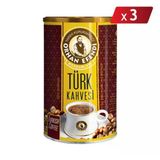 Türk Kahvesi Teneke 250 Gr - 3Lü Paket
