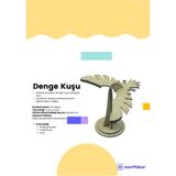 Türk Malı Denge Kuşu Oyuncak Stem Eğitim Seti Çocuklar Için Boyanabilir Maket