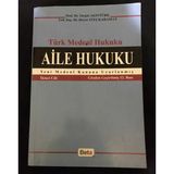 Türk Medeni Hukuku Aile Hukuku 2.Cilt Yeni Medeni Kanuna Uyarlanmış [Gözden Geçirilmiş 12.Bası] [2.El Kitaptır] (Sahafiye Kitap)