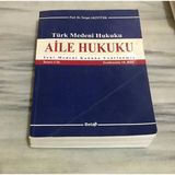 Türk Medeni Hukuku Aile Hukuku Yeni Kanuna Uyarlanmış 2.Cilt ( Yenilenmiş 10.Bası) (Sahafiye Kitap)