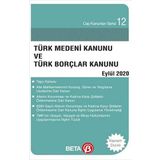 Türk Medeni Kanunu ve Türk Borçlar Kanunu Eylül 2020 Kitap