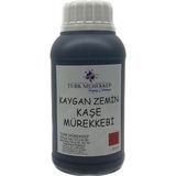 Turk Mürekkep Kaygan Zemin Kaşe Mürekkebi Kırmızı 250 Ml.